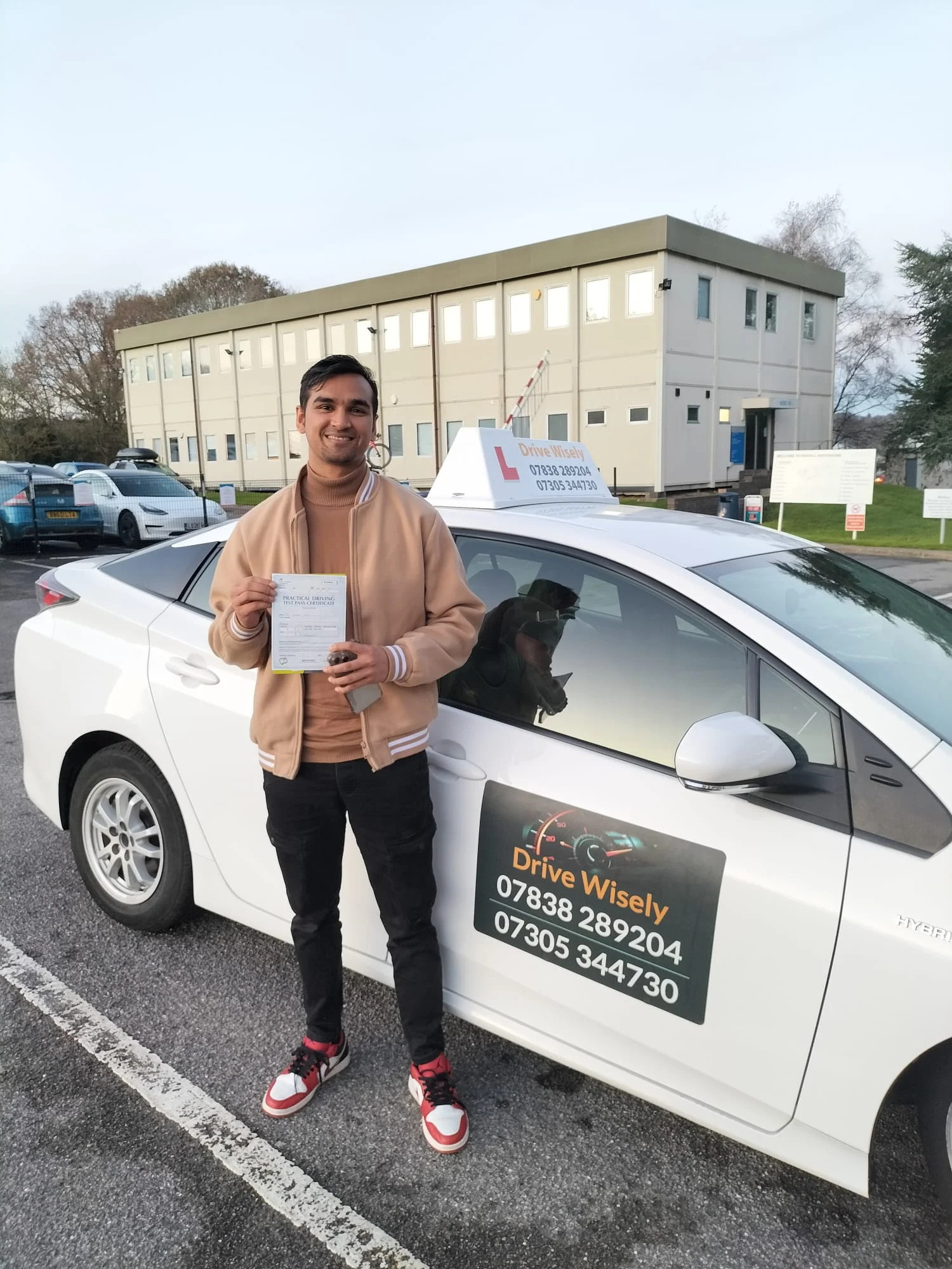 Drive Wisely student during a lesson in Redhill