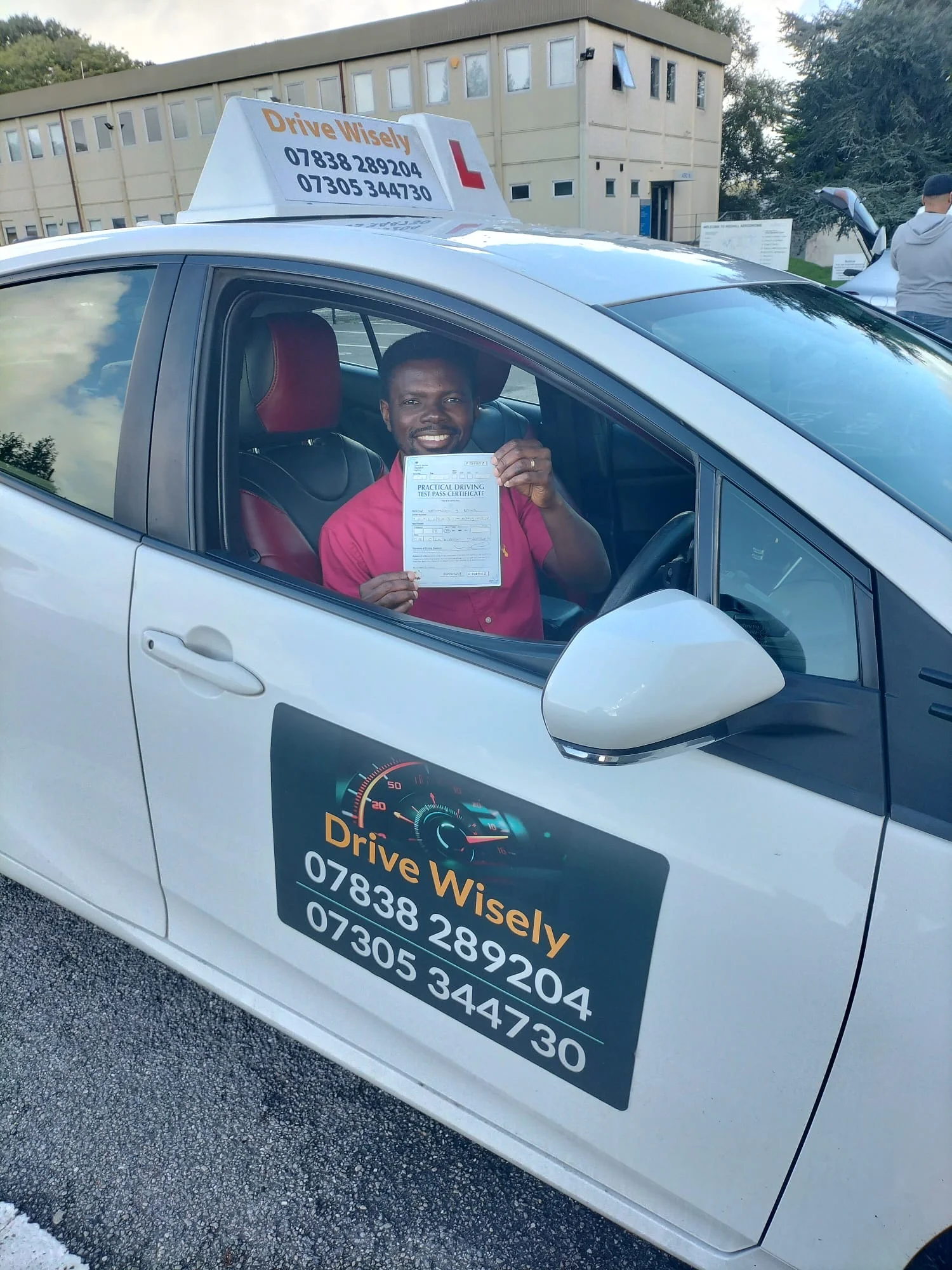 Drive Wisely student during a lesson in Redhill