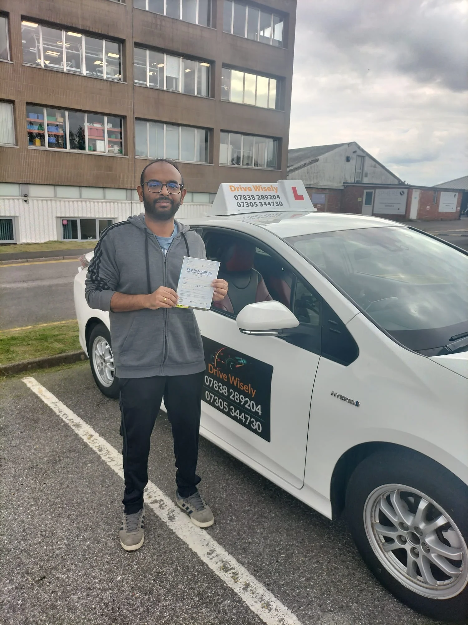 Drive Wisely student during a lesson in Redhill