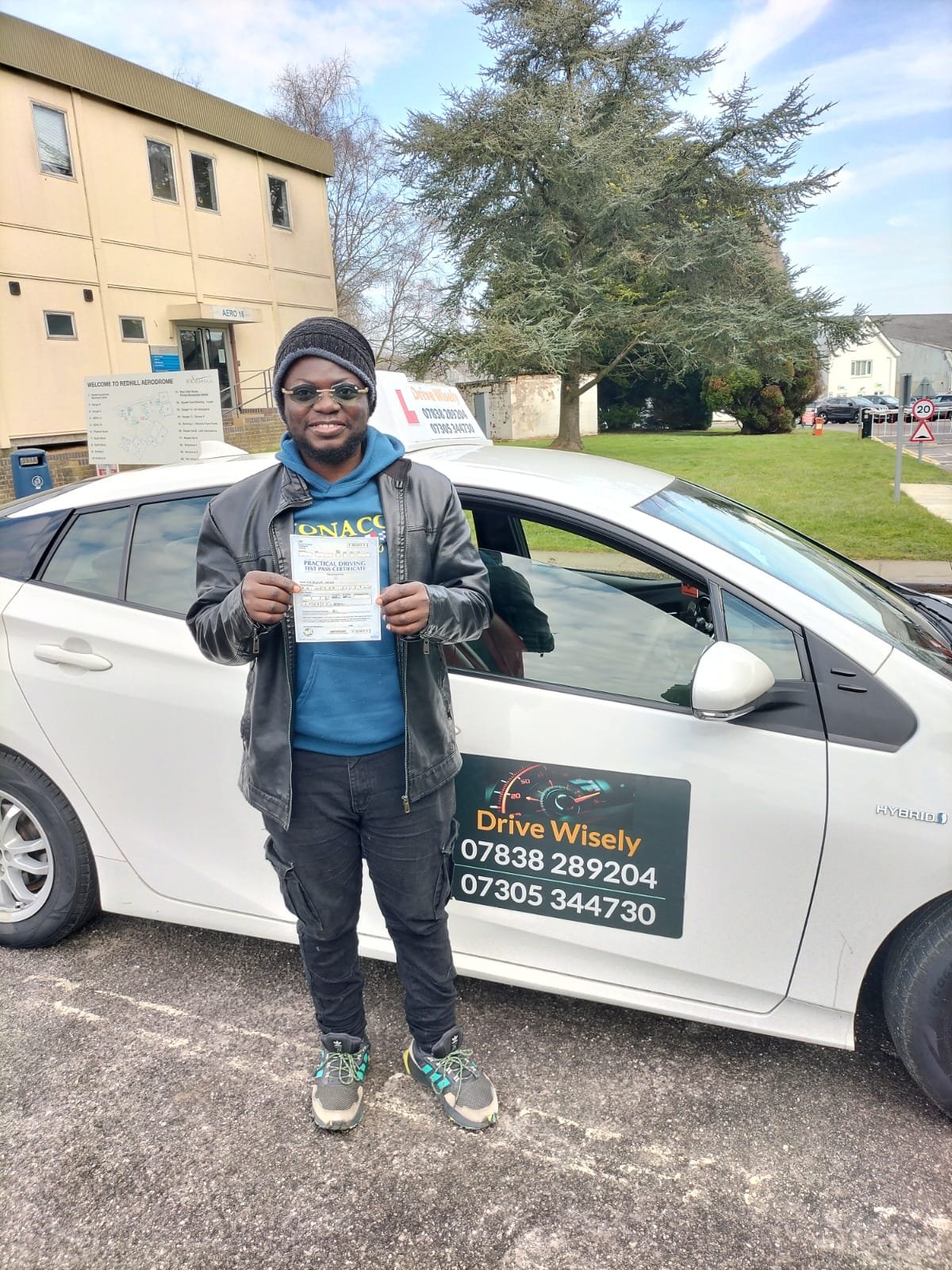 Drive Wisely student during a lesson in Redhill, scene 10